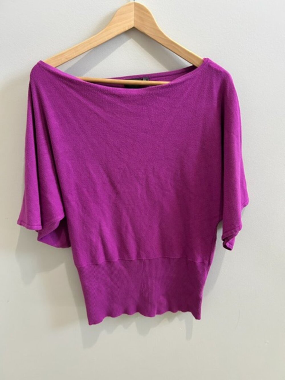 Vintage Mexx Pink Dolman Sleeve Sweater Ribbed Hem L